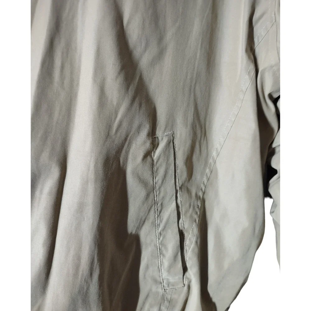 Croft & Barrow Jacket XXL Men Gorp Core Norm Core Tan Windbreaker Full Zip Beige